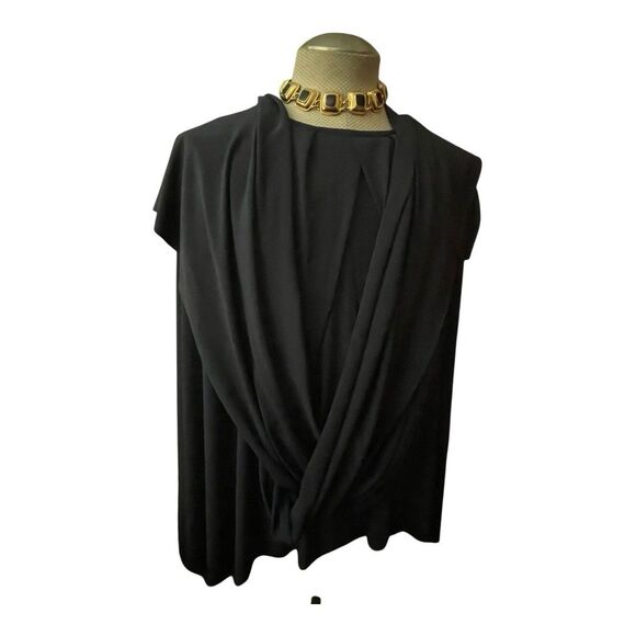 MODA International Women's Cape Poncho Oversized SM Feminine Romantic Sexy Flowy - Picture 2 of 11